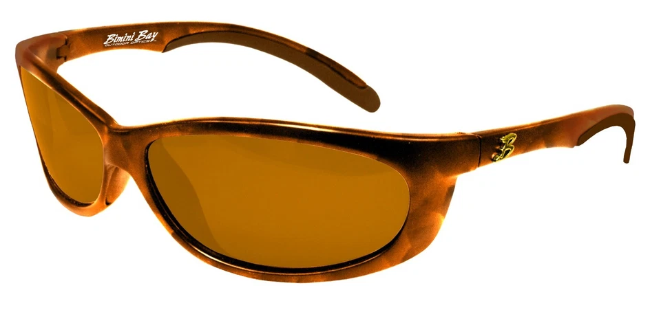 Очки солнцезащитные поляризованные Bimini Bay T-BB1-A с янтарными линзами для рыбалки на пляже на открытом воздухе - Изображение 1 из 1