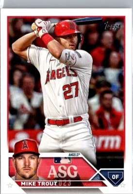 2023 Topps 2023 All-Star Game Mike Trout #ASG-18 - Image 1 of 2