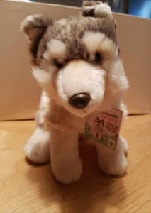 5 x WWF Plüschtiere - Wolf FeldHASE Robbe Uhu FischOtter - SET incl ETIKETT - Picture 1 of 5