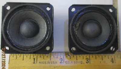 Par de tweeter Sony 40 mm, projetado com alta frequência. Universal ou Bravia CM6914 e cm6908 - Imagem 1 de 4