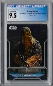 2020 Star Wars Chrome Perspectives Chewbacca CGC 9.5 - Picture 1 of 2