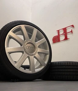 Original Audi A2 7jx17 ET38 8L0601025AC Felgen 17 Zoll Räder Sommerräder Reifen - Bild 1 von 7