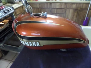 1973 '74 YAMAHA Tx500 Tx 500 Gas Tank Excellent Condition - Picture 1 of 7