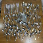 Mixed Lot 9+ Pounds Stainless Silverware Rogers Japan Crafts Camp Jewelry #4