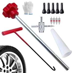 13PCS  Valve Stem Tool Kit Tire Installer Tool Valve Remover Tool Quick Change - Picture 1 of 12