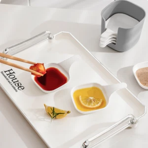 Kitchen Tool Dipping Bowls Household Chili Soy Sauce Plate - Picture 1 of 12