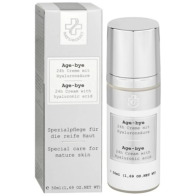 Hagina - Naturgeist - Age-bye 24h Creme mit Hyaluronsäure 50ml