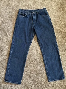 Wrangler Jeans Herren 34x32 Blau Denim Relaxed Fit Straight 9760WDR Freizeit Arbeit - Bild 1 von 6