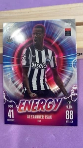 π₯ 2023-24 Topps MATCH ATTAX ALEXANDER ISAK #EN 2 NEWCASTLE ENERGY CARD π₯ - Picture 1 of 1