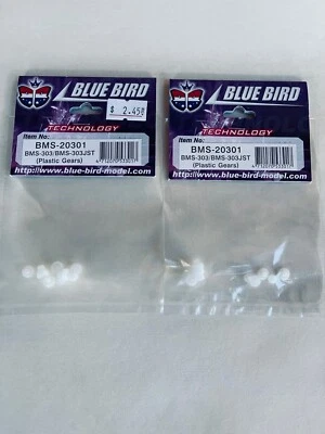 Blue Bird Servogetriebe-Sets 20301-passt BMS-303/303JST, 2 Packungen BMS-20301 - Bild 1 von 2