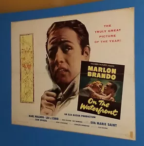 MARLON BRANDO 54' ORIGINAL ON THE WATERFRONT HALF SHEET MOVIE POSTER GIA SCALA - Bild 1 von 19