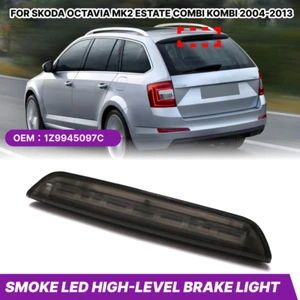 Tercera luz de freno LED de humo para Skoda Octavia Mk2 Estate COMBI BERLINA 2004-2013 - Imagen 1 de 7
