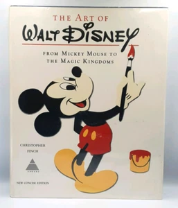 The Art Of Walt Disney by Christopher Finch New Concise Edition 160 Pages Book - Picture 1 of 3