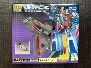 G1 Takara Hasbro Transformer E-hobby Reissue Encore 04 Starscream MISB Sealed - Picture 1 of 10