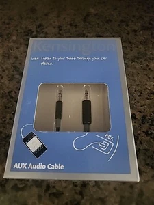 Kensington Car Audio AUX Cable for iPhone/iPod including iPhone 4S - Picture 1 of 5