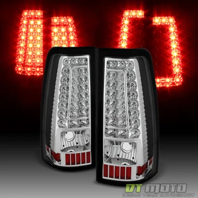 2003-2006 Chevy Silverado 1500 2500HD 3500HD C Stirp LED Tail Lights Brake Lamps - Image 1 of 4