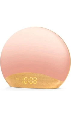 HOUSBAY Máquina de Ruido Blanco Reloj Despertador Amanecer, Luz Despertador, Blanco, Modelo R7W Foto 1 de 4