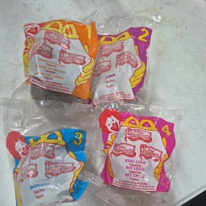 McDonald's Disney's 1997 The Jungle Book  Figurine lot of 4- #1,2,3,4 - Picture 1 of 2