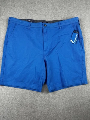 Nautica Clipper Short Shorts Mens 42 Blue Classic Fit NauticaFlex Chino Stretch - Image 1 of 4