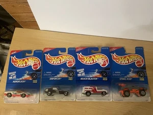 Hot Wheels Beach Blaster #528 Enforcer #461 Aeroflash #444 Sting Rod #488 - Imagen 1 de 17