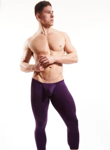Men’s N2N SP28 Nightshade Pouch Tights - Large Purple New With Tags - Picture 1 of 4