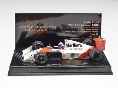Minichamps 1:43 McLAREN HONDA MP4/5 A. PROST WORLD CHAMPION 1989 "Marlboro" - Bild 1 von 4
