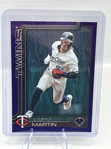 2025 Topps Series 2 Austin Martin Purple Holo Foil Minnesota Twins /250 - Bild 1 von 2