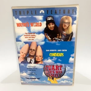Wayne's World/Coneheads/Stuart Saves His Family DVD (2007) USED Very Good Cond. - Picture 1 of 4