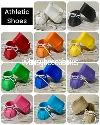 "Zapatos de repuesto de dos rayas ATHLETIC para niños de 16"" Cabbage Patch *Muchos colores" Foto 1 de 4