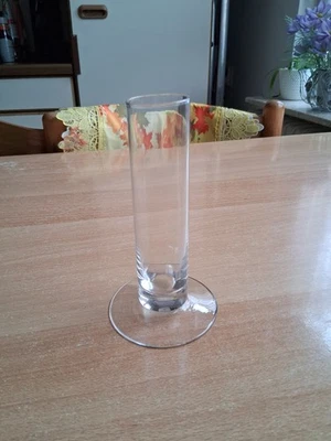 schmale Glas Vase, Stielvase, 15cm, Nr. 529 - Bild 1 von 2