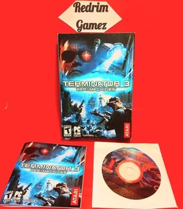 Terminator 3 Rise Of The Machines COMPLETE w/Box Windows PC Video Games Atari - Picture 1 of 3