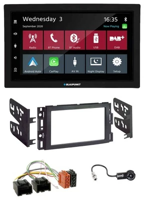 Blaupunkt DAB Bluetooth USB MP3 2DIN Autoradio für Chevrolet Equinox Impala Mont - Bild 1 von 4