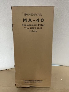 ORIGINAL Medify Air Filter for MA-40 & MA-40UV HEPA13, Pack of 2 filters, NEW - Picture 1 of 1