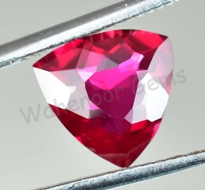 Natürlich Pyrop Granat 3.85 Karat Trillion Agl Zertifiziert Mosambik Lose - Bild 1 von 4