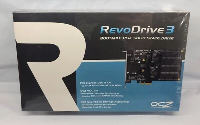 OCZ RevoDrive 3 120 GB Interal SSD PCI-Express RVD3-FHPX4-120G NEW Sealed - Image 1 of 4