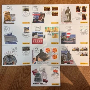 MESSEBELEGE 2019 Jahrgang komplett - mit Cachet Messebriefe 10 Stück! [Messebele - Bild 1 von 5