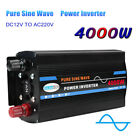 Pure Sine Wave Car Power Inverter 4000/6000W Dc 12V To Ac 110V Off Grid Solar Rv