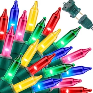 150 or more Counts Christmas Lights, Green Wire String Lights - Picture 1 of 57