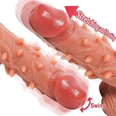 Thrusting Butt Plug Anal Remote Control Vibrating Prostate Massager Dildo Women - Image 1 of 4