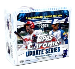 2023 TOPPS CHROME UPDATE SERIES BASEBALL JUMBO BOX BLOWOUT CARDS - Picture 1 of 2
