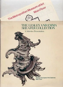 ORIGINAL VINTAGE 1975 MMOA LESLEY & EMMA SHEAFE COLLECTION Exhibit Brochure - Picture 1 of 6