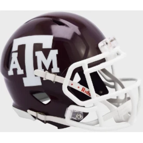Texas A&M Aggies NCAA Mini Speed Football Helmet - NCAA Cover
