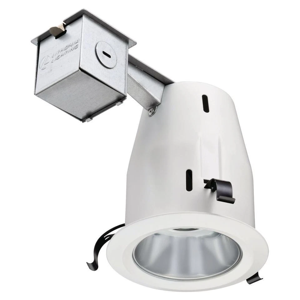 Iluminación Lithonia 4 pulgadas Kit de luz abierta empotrada blanca mate LK4OAZ PFMW Foto 1 de 1