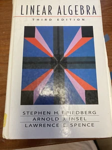 Linear Algebra (3rd Edition) by Friedberg - Imagen 1 de 2
