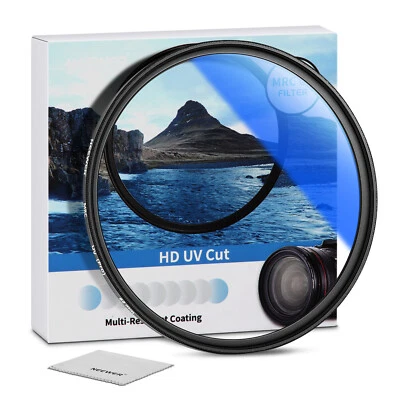Neewer 62mm MRC UV Protection Filter， 30 Multi-Layer Coated Ultra-Slim UV Filter - Image 1 of 4