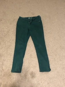 Old Navy Damen grün Denim Rockstar Super Skinny Ankle Mid Rise Jeans Gr. 6 - Bild 1 von 6