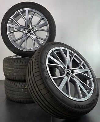 Audi Etron Q8 21 Zoll Felgen Sommerreifen Sommerräder E Tron 4KE601025C #B187 - Bild 1 von 4