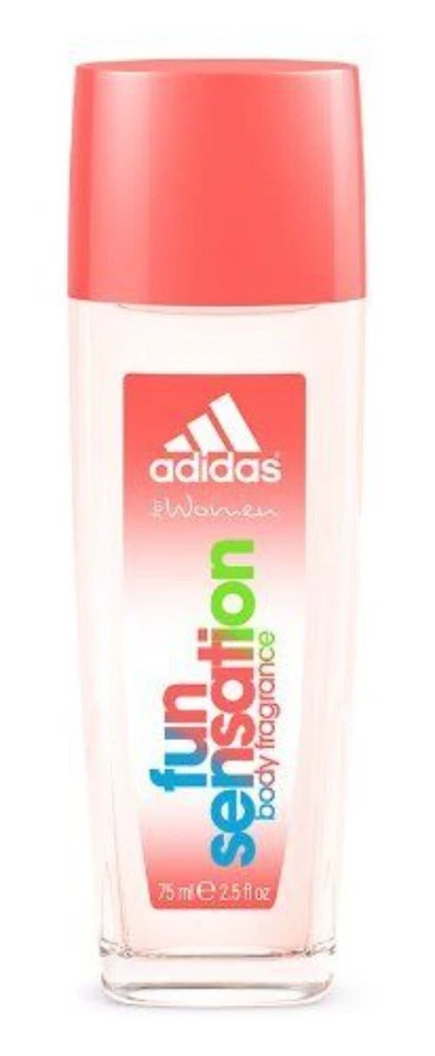1 x Adidas Fun Sensation Womens Body Fragrance 2.5 oz / 75 ml Discontinued - Image 1 of 1