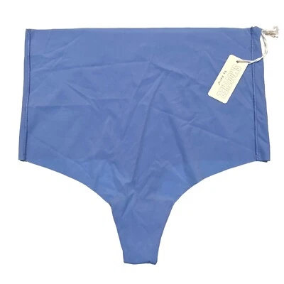 NUEVO CON ETIQUETAS AERIE Tanga Smoothez Cintura Alta Talla XS-S-M-L-XL Azul Foto 1 de 4