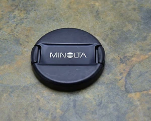 Genuine Minolta LF-1155 55mm Front Lens Cap Snap-On Auto Focus Lenses (#3278) - Picture 1 of 2